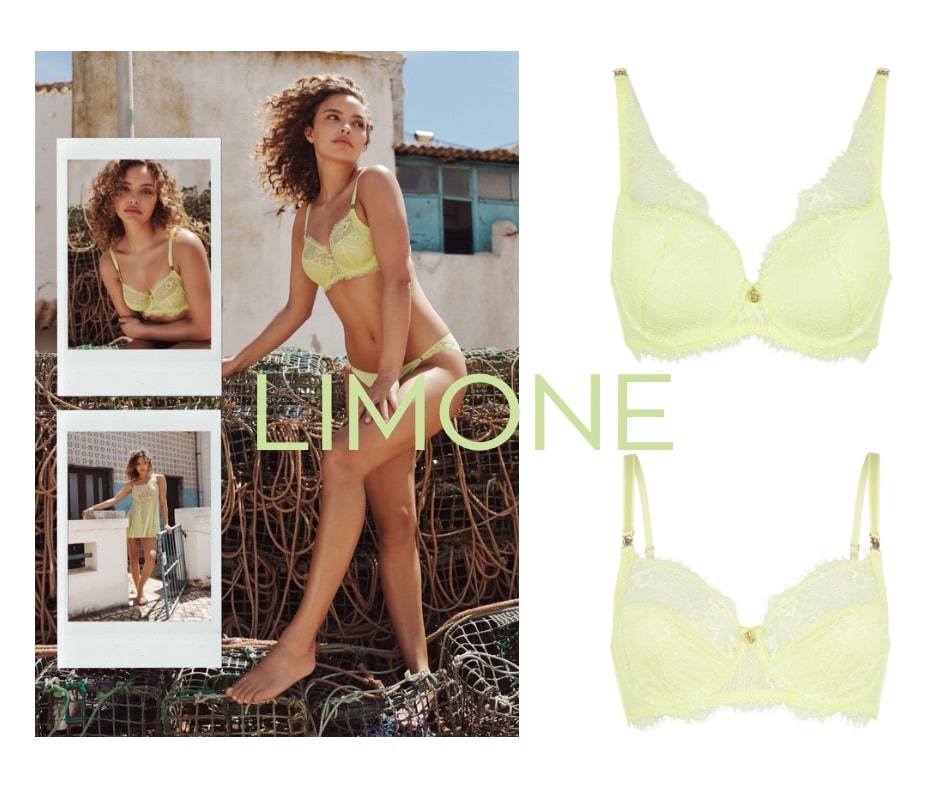 Dessous in Lemon gelb